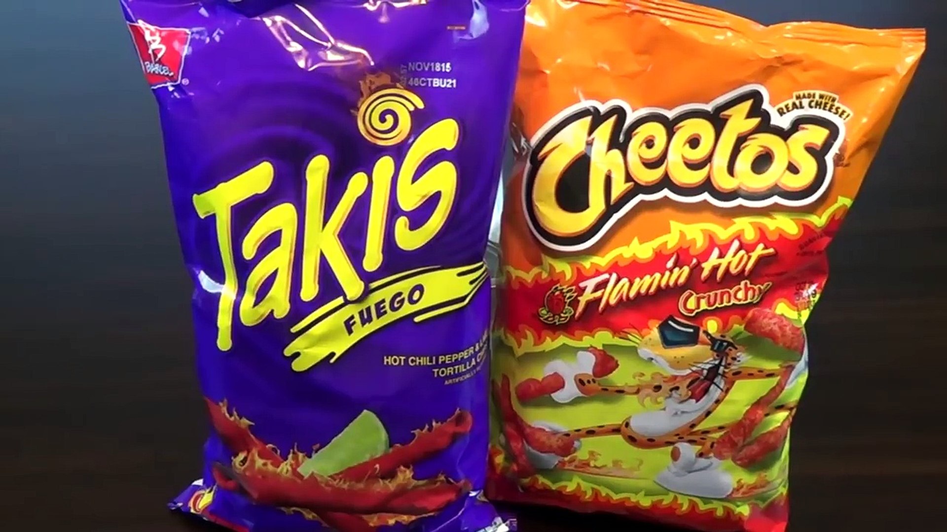 13-yr-old does Takis Fuego & Hot Cheetos Challenge : Crude Brothers - video  Dailymotion