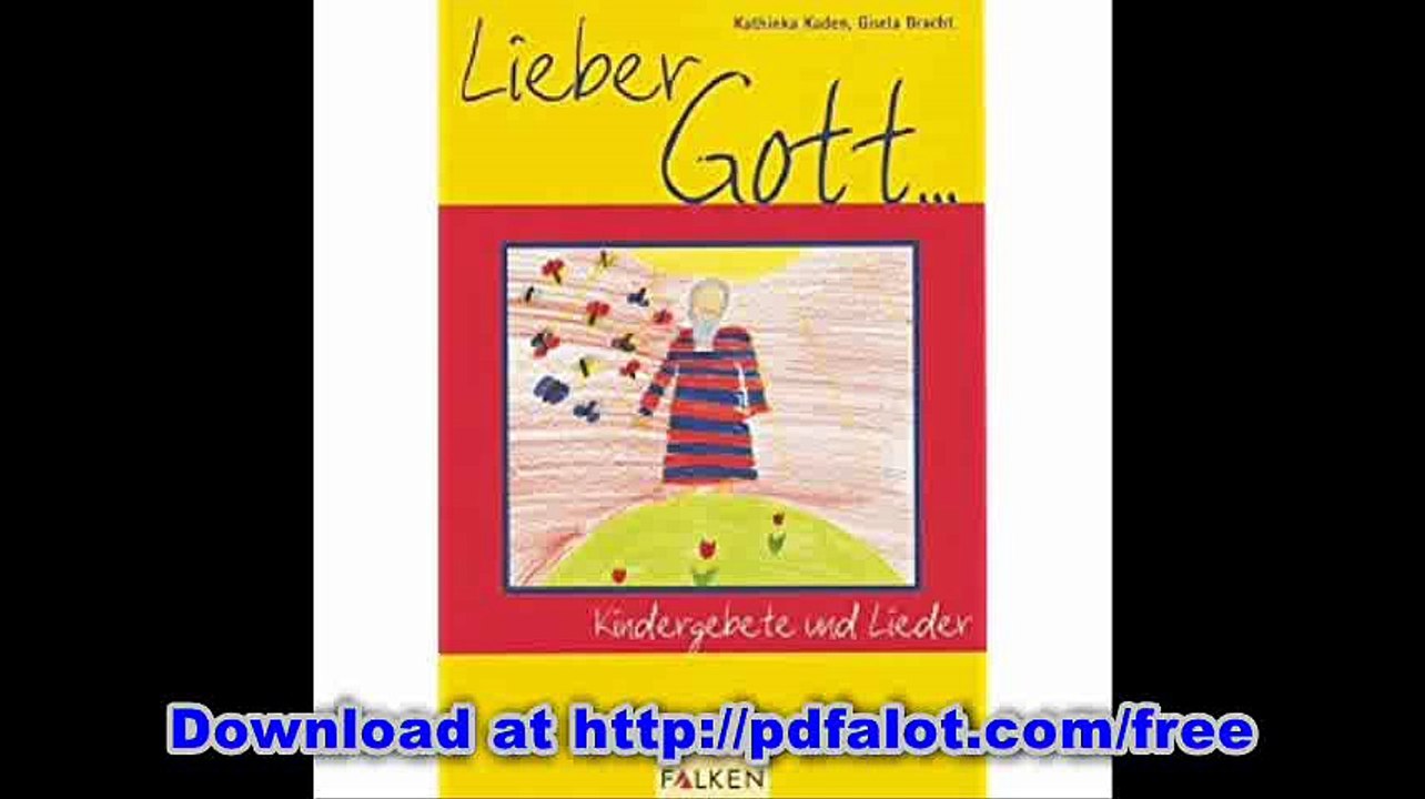 Lieber Gott . . .