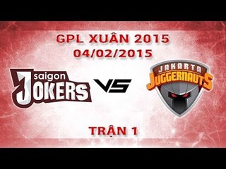 [04.02.2015] SAJ vs J2G [GPL Xuân 2015][Trận 1]