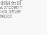 AGANDO Silent Gaming PC  AMD FX8320 8x 35GHz  GeForce GTX750 Ti 2GB  8GB RAM  240GB