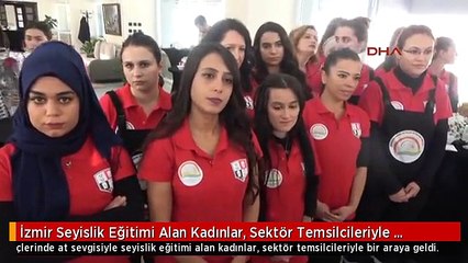 İzmir Seyislik Eğitimi Alan Kadınlar, Sektör Temsilcileriyle Buluştu
