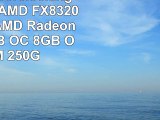AGANDO Overclocking Gaming PC  AMD FX8320 8x 43GHz  AMD Radeon RX 480 8GB OC  8GB OC