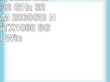 Gamer PC System Intel i56500 4x32 GHz 32GB DDR4 RAM 2000GB HDD nVidia GTX1080 8GB inkl