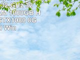 Gamer PC System Intel i56500 4x32 GHz 32GB DDR4 RAM 1000GB HDD nVidia GTX1080 8GB inkl