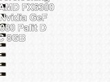 AGANDO Overclocking Gaming PC  AMD FX6300 6x 41GHz  Nvidia GeForce GTX1080 Palit Dual