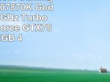 AGANDO Silent Gaming PC  AMD A107870K Godavari 4x 39GHz  Turbo 41GHz  GeForce GTX750