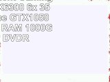 AGANDO Silent Gaming PC  AMD FX6300 6x 35GHz  GeForce GTX1050 Ti 4GB  8GB RAM