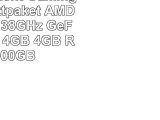 AGANDO Silent Gaming PCKomplettpaket  AMD FX4300 4x 38GHz  GeForce GT730 4GB  4GB