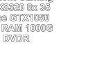 AGANDO Silent Gaming PC  AMD FX8320 8x 35GHz  GeForce GTX1050 Ti 4GB  8GB RAM