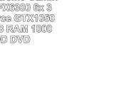 AGANDO Extreme Gaming PC  AMD FX6300 6x 35GHz  GeForce GTX1050 Ti 4GB  8GB RAM