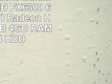 AGANDO Silent Multimedia PC  AMD FX6300 6x 35GHz  ATI Radeon HD3000 512MB  4GB RAM