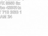 AnkermannPC Summer Seller AMD FX 8350 8x400GHz Turbo 420GHz GeForce GT 710 2GB 16GB RAM