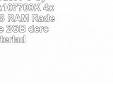 Office Aufrüst PC System AMD A107700K 4x34 GHz 16GB RAM Radeon R7 Serie 2GB