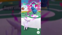 Pokémon GO Gym Battles Level 8 Gym Ampharos Venusaur Scizor Tyranitar Golem Lapras & more
