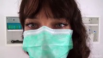 ASMR Binaural - Eye Exam with Light Role Play in Polish   Close Up to the Camera