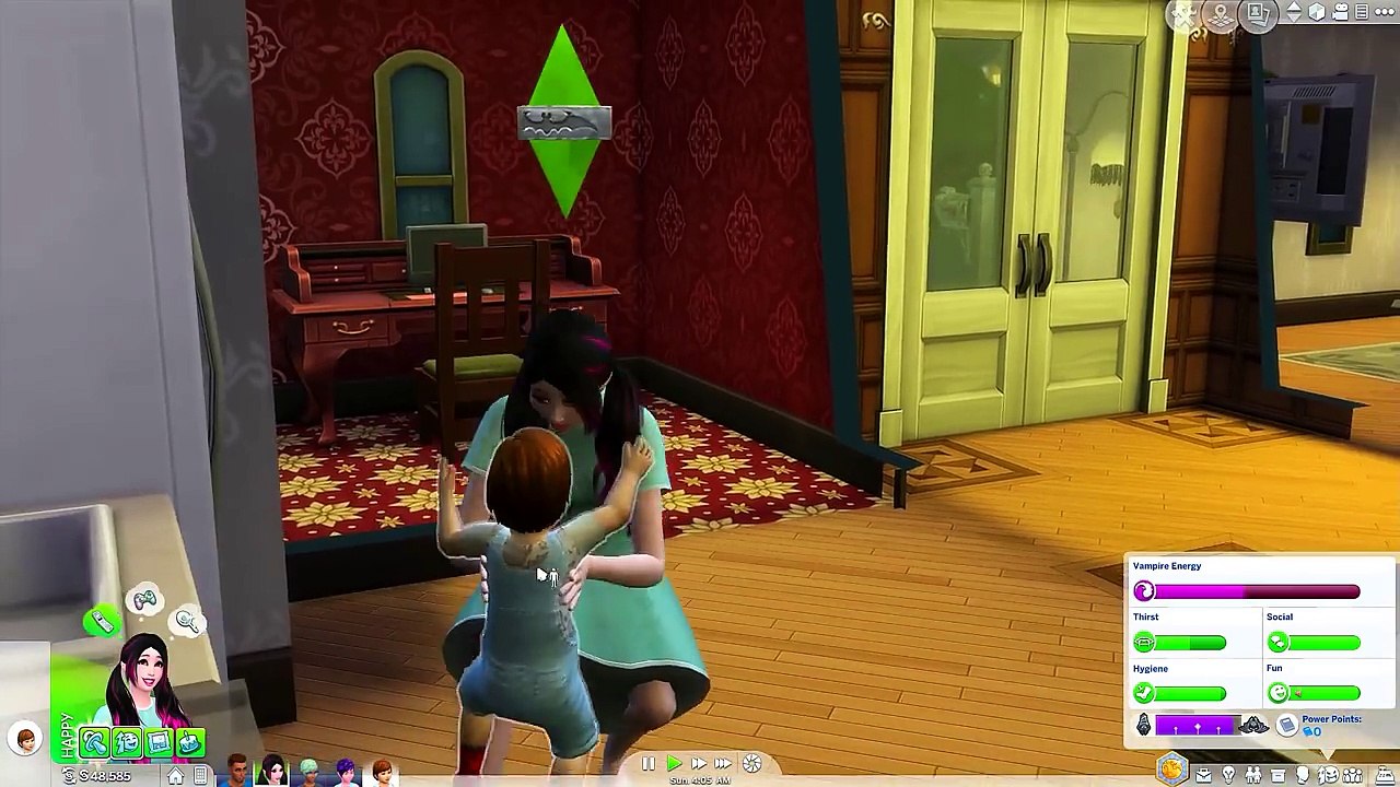 VAMPIRE TODDLER TROUBLE // The Sims 4: Monster High (Part 65)