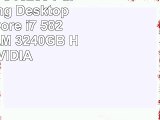 Vibox VBXPC16280 Purity 4 Gaming DesktopPC Intel Core i7 5820K 32GB RAM 3240GB HDD