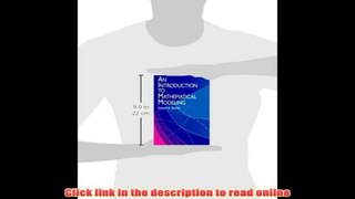 Read Introduction to Mathematical Modelling (Dover Books on Computer Science) Online Book