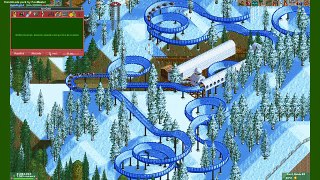Roller Coaster Tycoon 2 - Largest Park Possible 7700 Guests