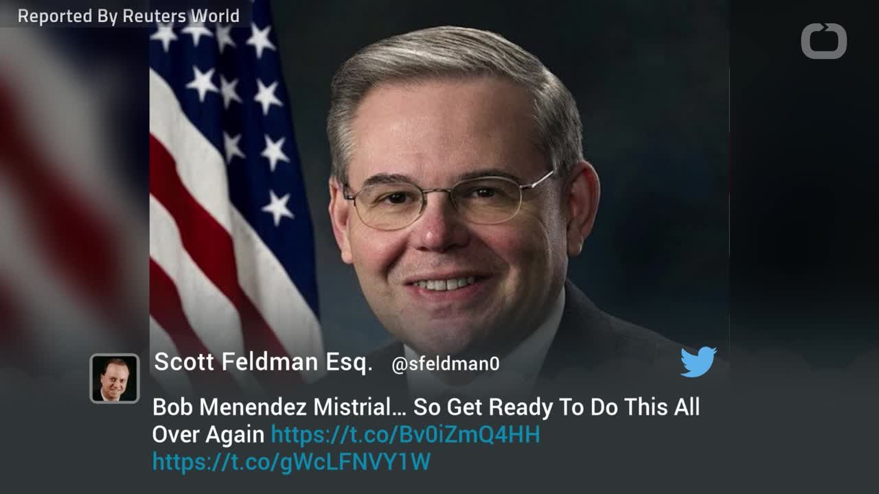 Corruption Trial of Democratic U.S. Senator Menendez Ends In Mistrial