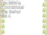 tronics24 AufrüstPC  AMD FX8320 8x 35GHz OctaCore  8GB DDR3RAM PC1333  Nvidia