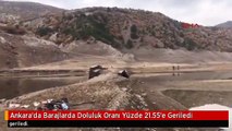 Ankara'da Barajlarda Doluluk Oranı Yüzde 21.55'e Geriledi