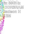 tronics24 AufrüstPC  AMD FX6300 6x 35GHz HexaCore  4GB DDR3RAM PC1333  ATI Radeon