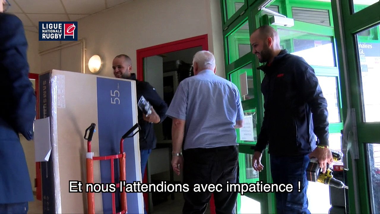 Rugby | Installation du 1000ème écran TV par la LNR dans les clubs amateurs (Partie 1)