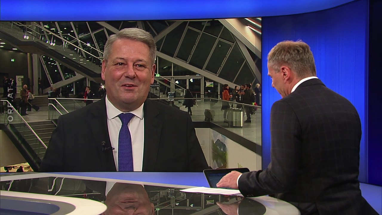 Interview mit Umweltminister Andrä Rupprechter (ÖVP)