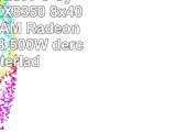Office Aufrüst PC System AMD FX8350 8x40 GHz 4GB RAM Radeon HD3000 1GB 500W