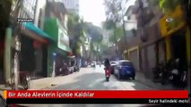 Bir Anda Alevlerin İçinde Kaldılar