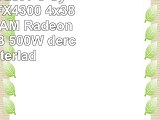 Office Aufrüst PC System AMD FX4300 4x38 GHz 4GB RAM Radeon HD3000 1GB 500W