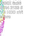 Kiebel Gamer PC 184086  Ryzen5 1600X 6x36GHz 16GB DDR4 2133 512GB SSD  2TB HDD nVidia