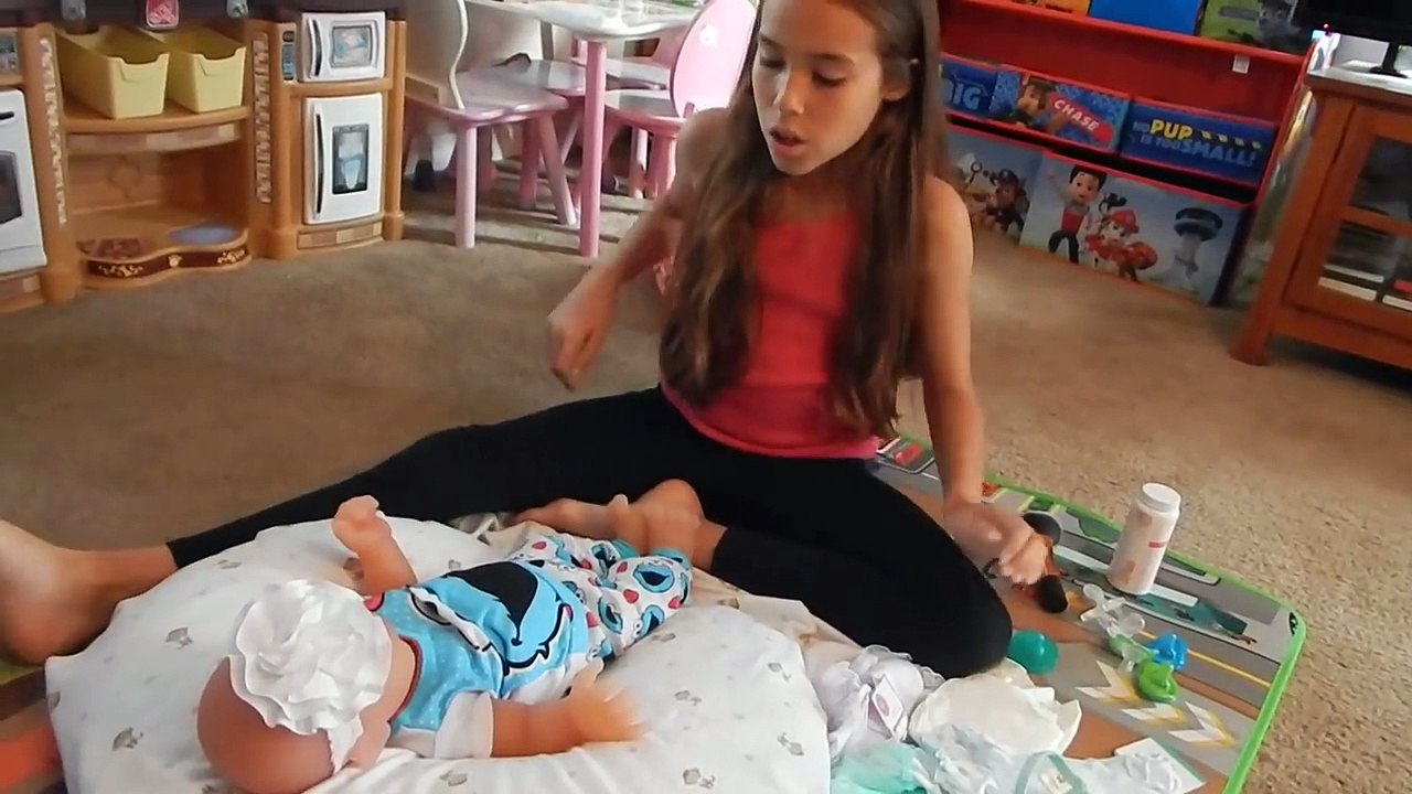 First Time Changing Full Body Silicone Baby Olivia