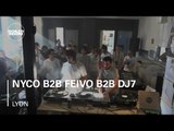 Nyco b2b Feivo b2b DJ7 Boiler Room Lyon DJ Set