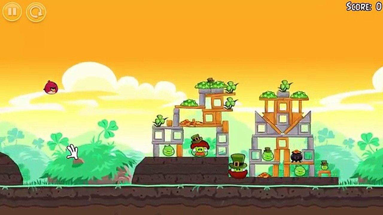 Lets Play Angry Birds Seasons 06 - The Leaning Tower of Stereotypes