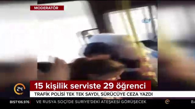 Trafik polisi tek tek saydı