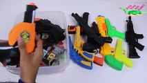 Box Of Toys - Guns Box Toys Police And Military Equipment - My Massive Nerf & Gun Collection Part 1-oqEKtgGLWqs