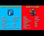 Intel Pentium G4560 vs AMD FX-6300