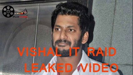 Vishal IT Raid ( see vishal acting)