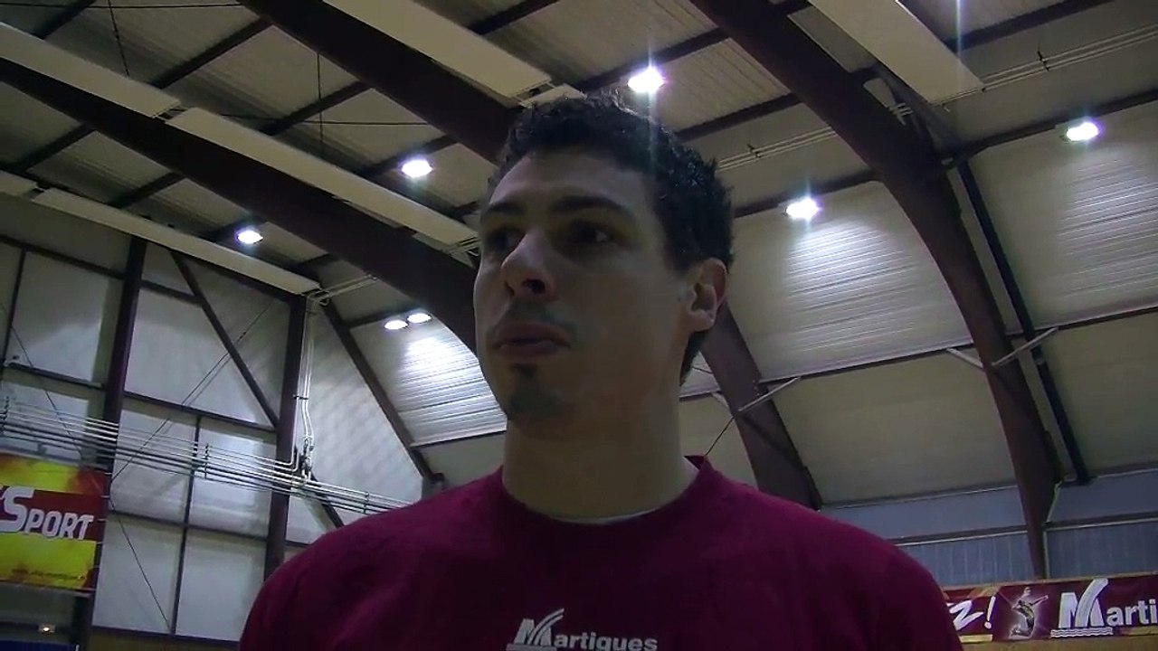 Fabien Vergoz le Martégal avant la réception du Plessis Robinson