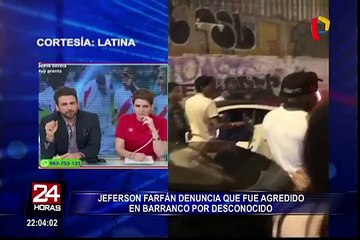 Barranco: Jefferson Farfán protagoniza altercado con individuo que lo habría agredido