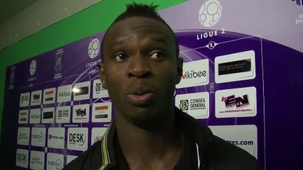 La réaction de l'un des buteurs istréens Guy Roland Niangbo