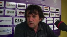 La réaction de l'entraîneur du FC istres José Pasqualetti
