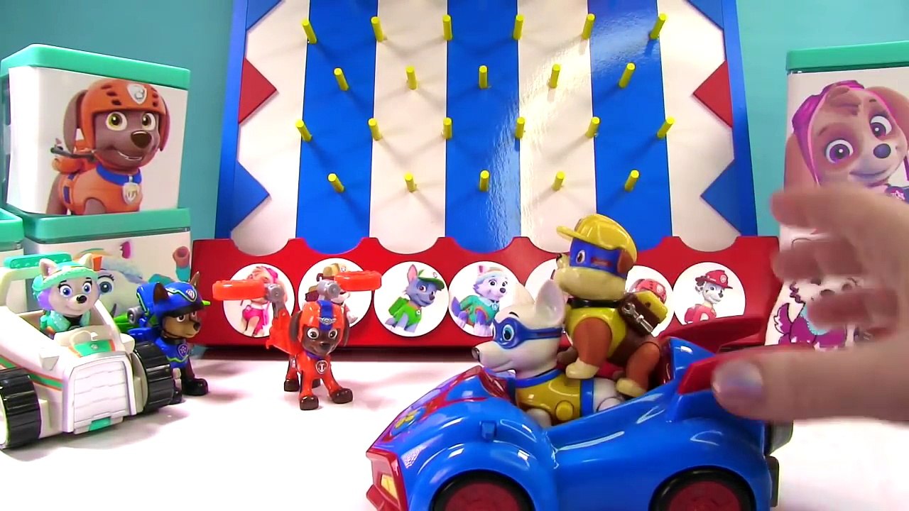 Paw Patrol Disk Drop Game for Toys and Surprises Learn Colors Children Slime