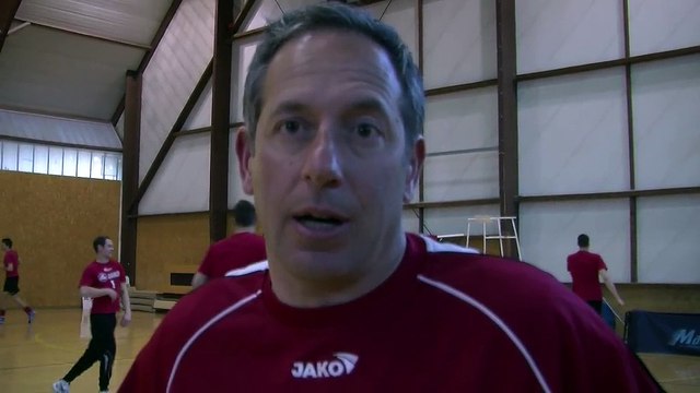 L'entraîneur du Martigues Volley Ball Christophe Charroux