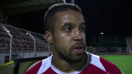 La réaction de Stephen Vincent après la défaite face à Hyères