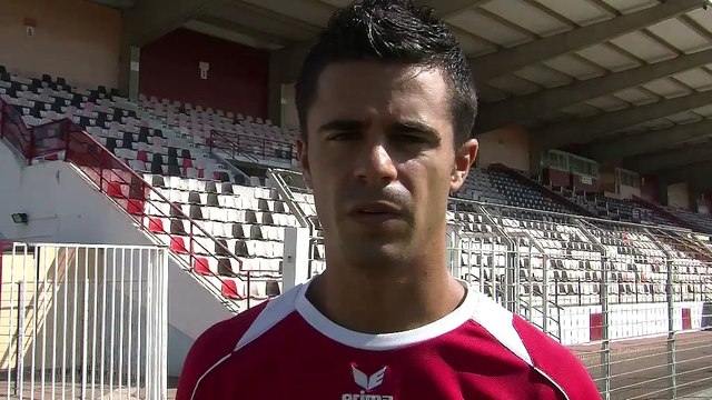 Yohan Lamothe le défenseur Martégal avant le derby