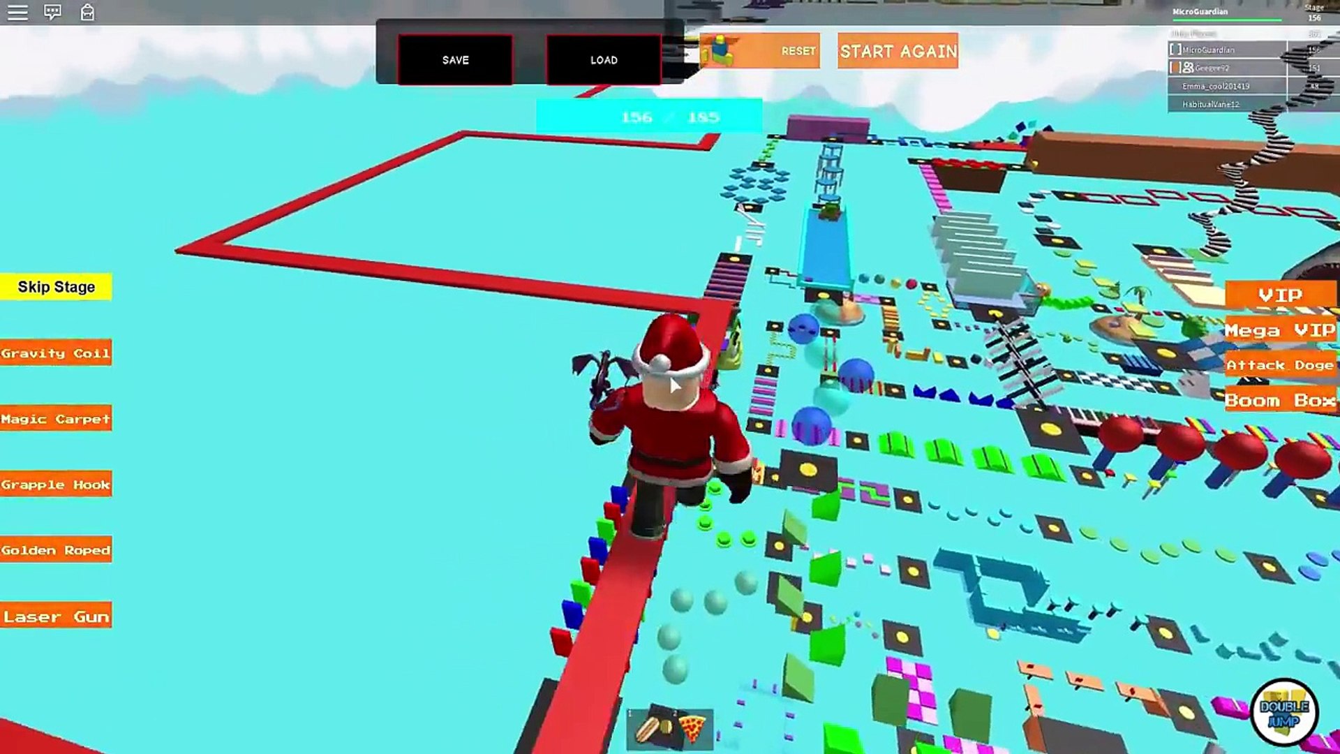 Last One Roblox Escape The Santa Obby W Sallygreengamer Video Dailymotion - obby roblox wallpaper