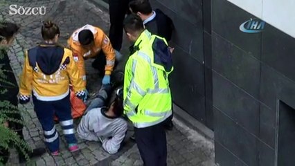 Polisin dur ihtarına uymadı! Polis vurarak durdurdu